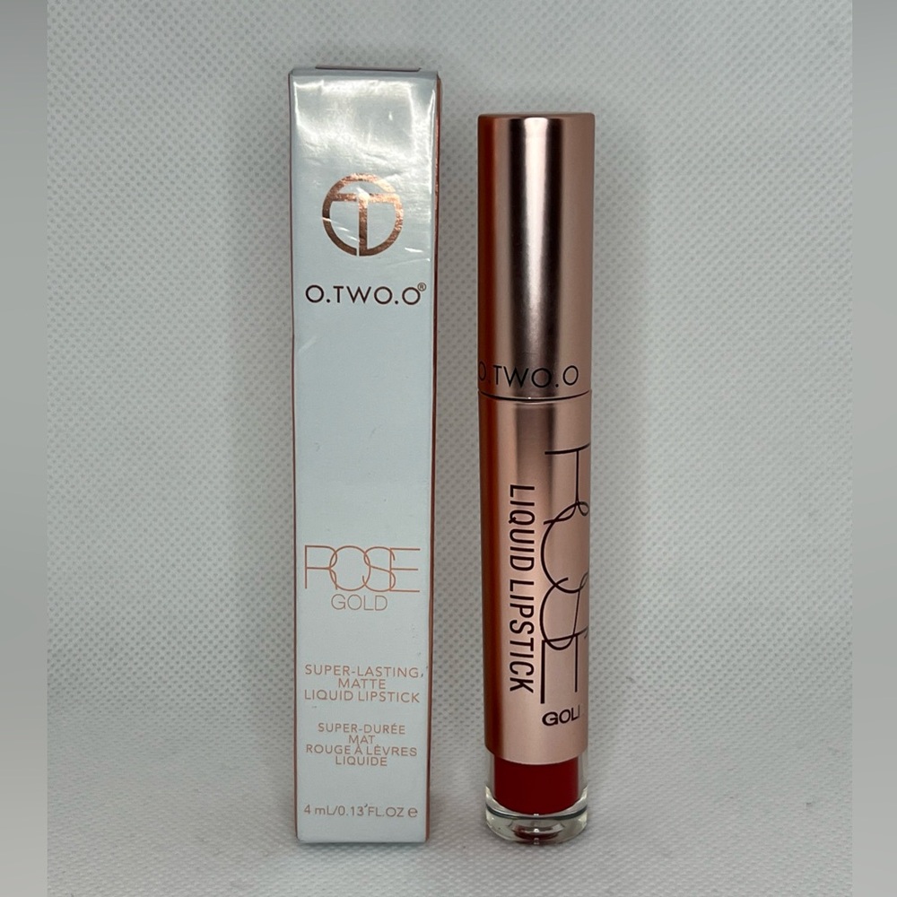 O.TWO.O Rose Gold Matte Liquid Lipstick RGL01